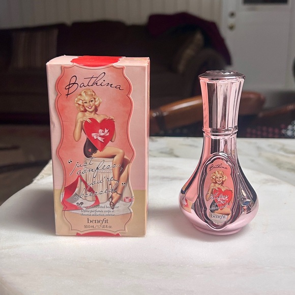 Benefit Bathina “Just Confess You’re Obsessed”Body Misty Spray 1.7 Oz. New/Box